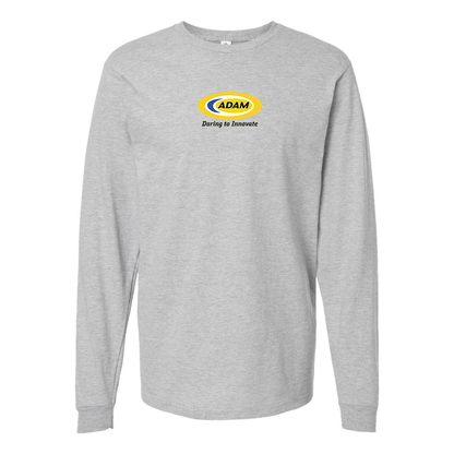Men's Adam Motors  Logo Cotton Long Sleeve T-Shirt