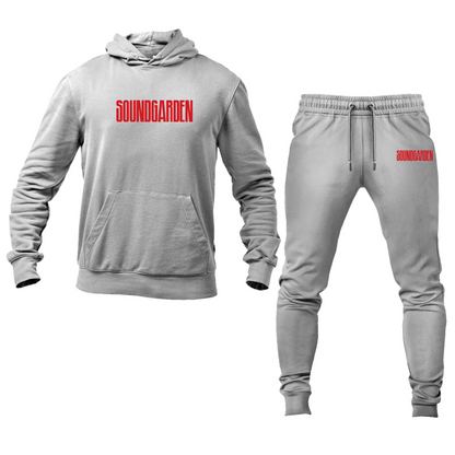 Men's Soundgarden Logo Hoodie Joggers Set