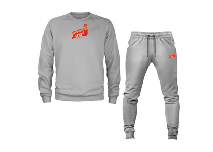 Men's NRJ 12 Logo Crewneck Sweatshirt Joggers Suit