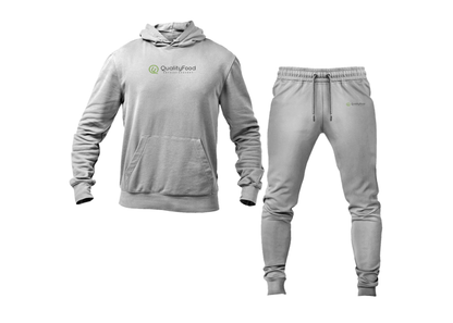 Men's Quality Food Logo Hoodie Joggers Set