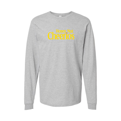 Youth Honey Nut Cheerios Logo Cotton Long Sleeve T-Shirt
