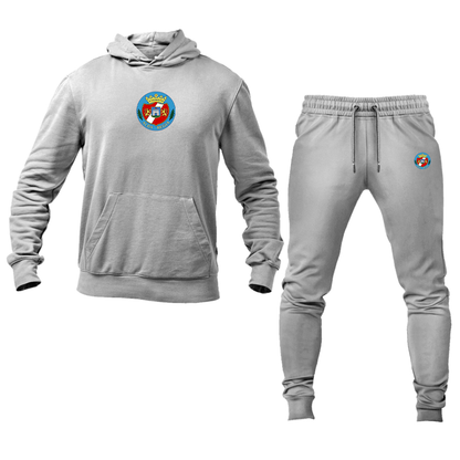 Men's Alba Regia Logo Hoodie Joggers Set