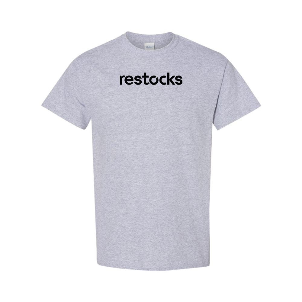 Men's Restocks Logo Cotton T-Shirt