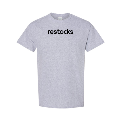 Men's Restocks Logo Cotton T-Shirt