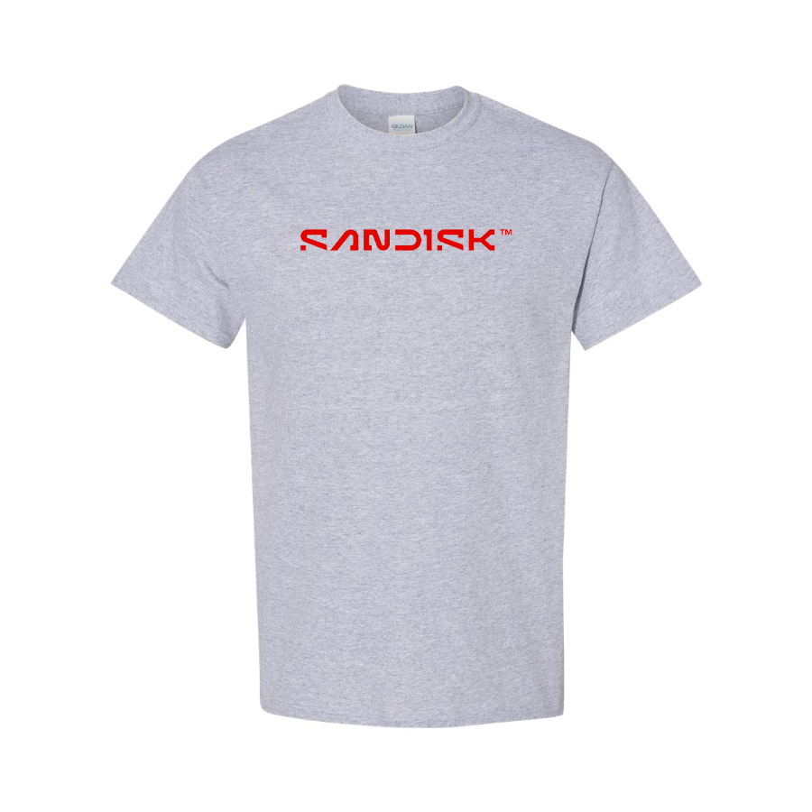 Men's SanDisk Logo  Cotton T-Shirt