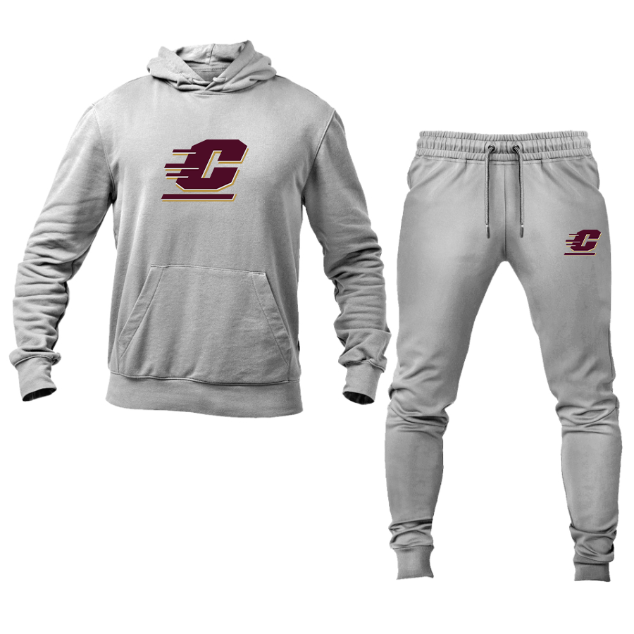 Men's  Central Michigan Chippewas  Hoodie Joggers Set