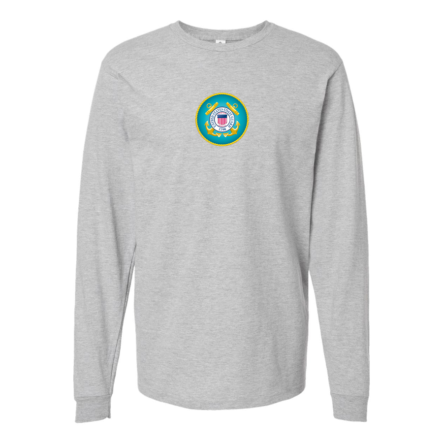 Men's Coast Guard Logo Long Sleeve T-Shirt