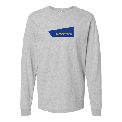 Men's Motortrade Logo Cotton Long Sleeve T-Shirt