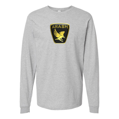 Men's Arash  Logo Cotton Long Sleeve T-Shirt