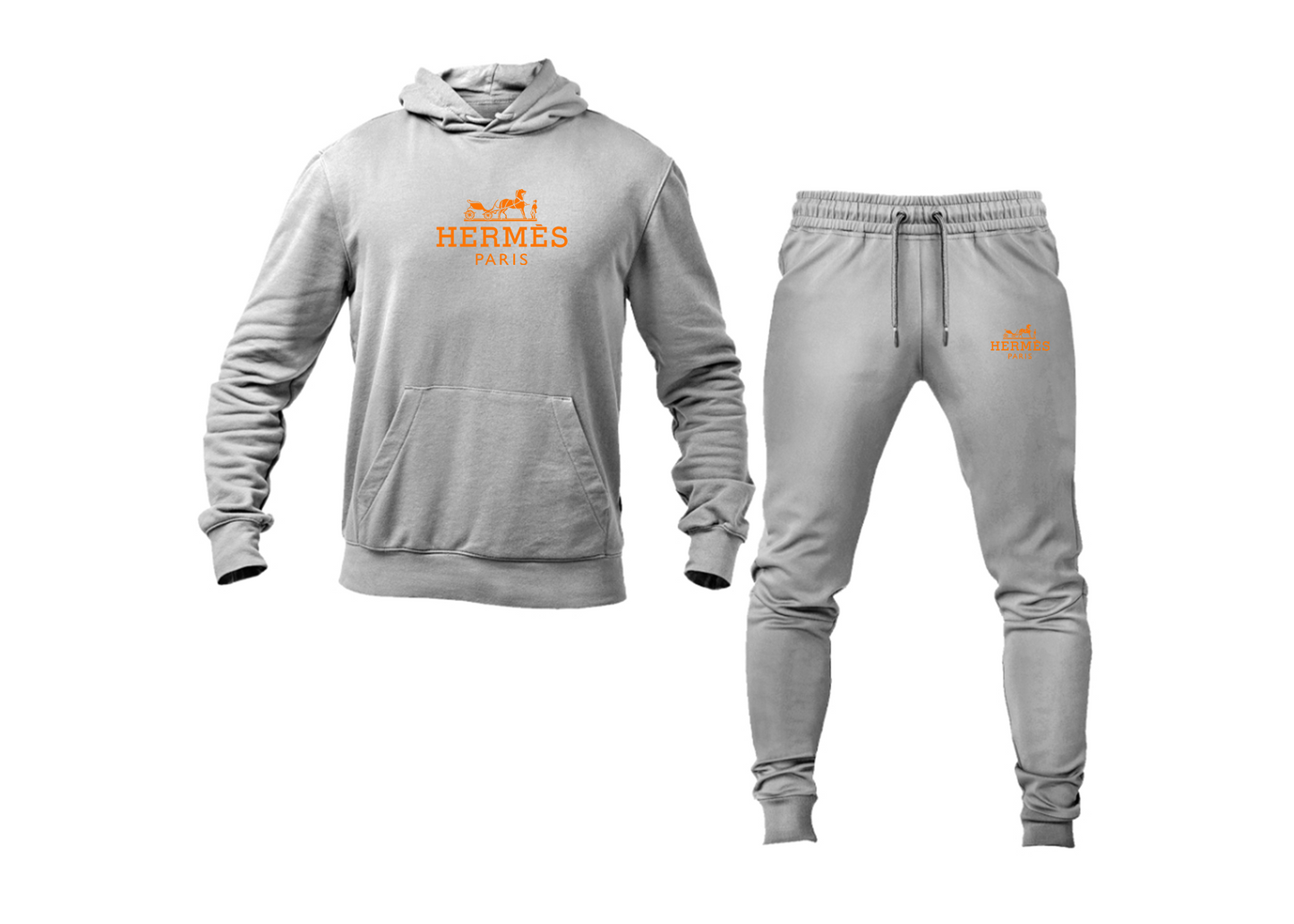 Men's Hermès Logo Hoodie Joggers Set