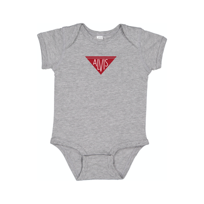 Alvis Logo Baby Onesie Romper