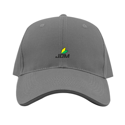 JDM Logo  Dad Baseball Cap Hat