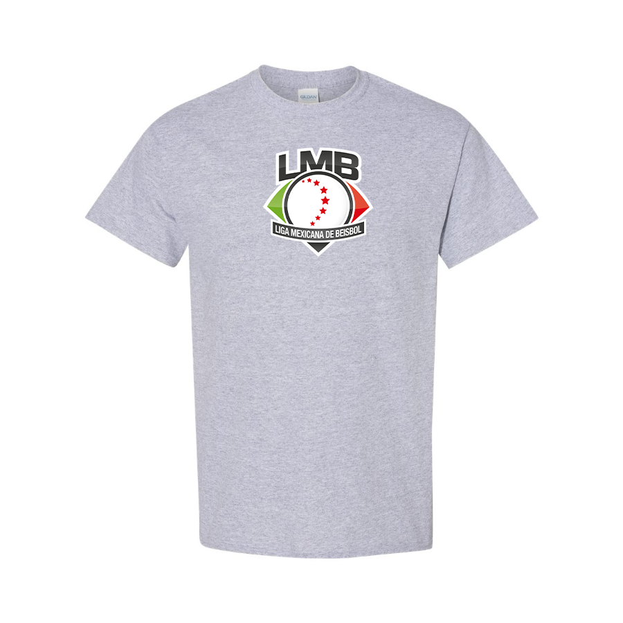 Men's Liga Mexicana de Béisbol Logo Cotton T-Shirt