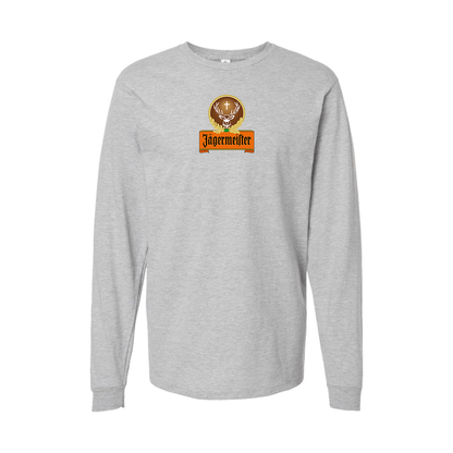 Youth Jagermeister Logo Cotton Long Sleeve T-Shirt
