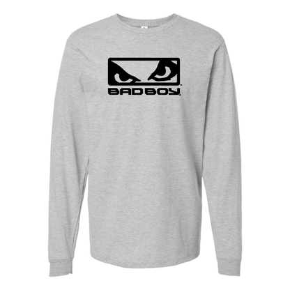 Men's  Badboy Logo Cotton Long Sleeve T-Shirt