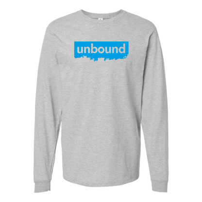 Men's Unbound Live Logo  Cotton Long Sleeve T-Shirt