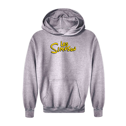 Youth Les Simpson Logo Pullover Hoodie