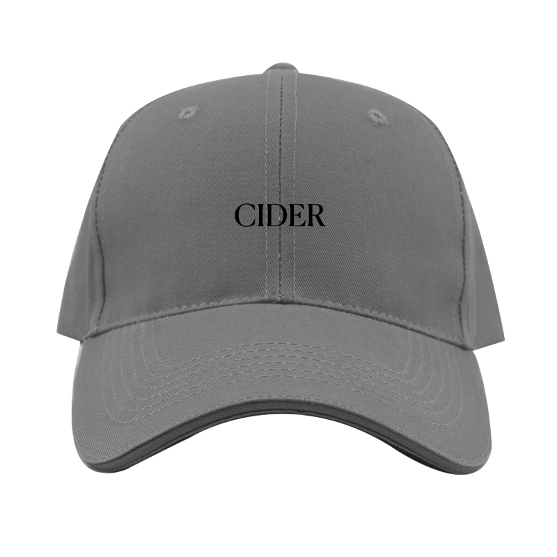 Cider Logo  Dad Baseball Cap Hat