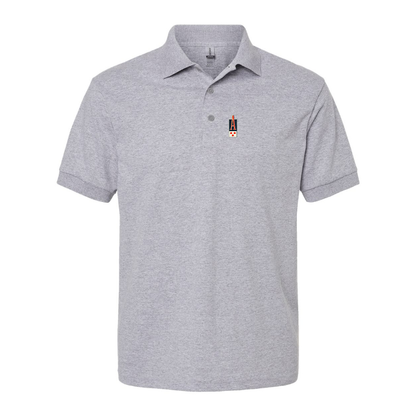 Men's  Acadian Logo Dry Blend Polo