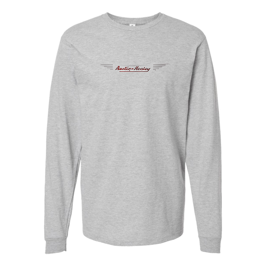 Men's Austin Healey  Logo Cotton Long Sleeve T-Shirt