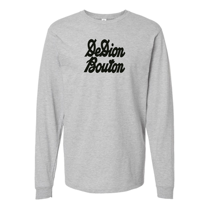Men's De Dion Bouton Logo Cotton Long Sleeve T-Shirt