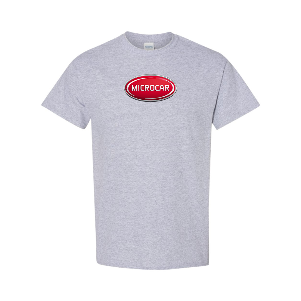 Men's Microcar Logo Cotton T-Shirt