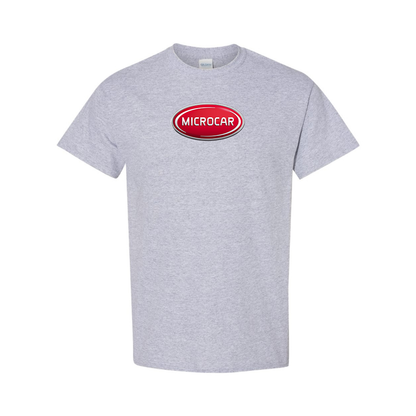 Men's Microcar Logo Cotton T-Shirt