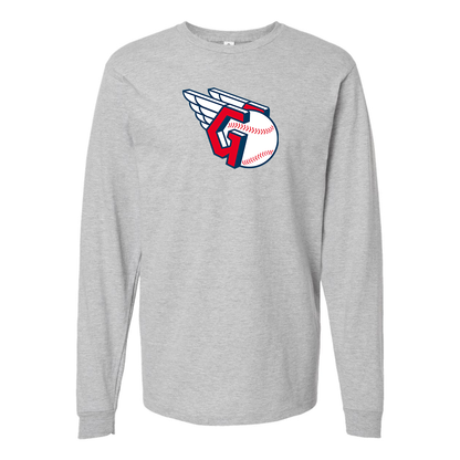 Youth Cleveland Guardians  Logo Long sleeves