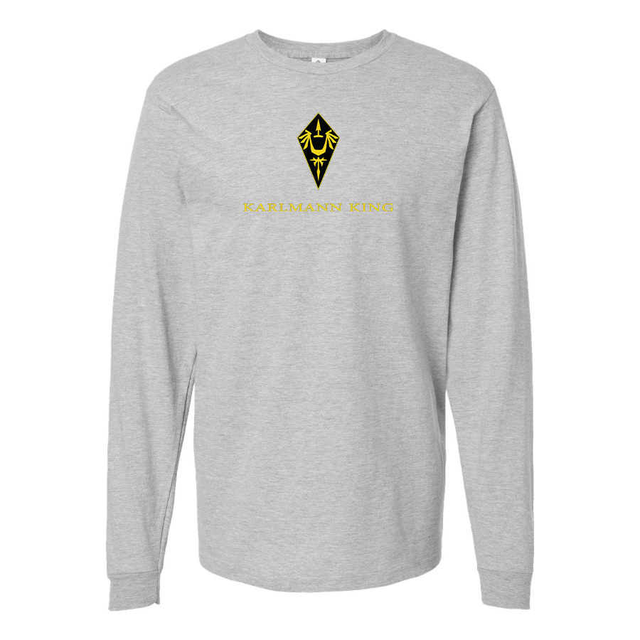 Men's Karlmann King  Logo Cotton Long Sleeve T-Shirt