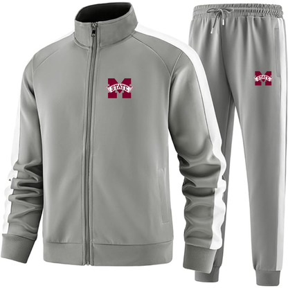 Men's Mississippi State Bulldogs Logo Dri-Fit TrackSuit