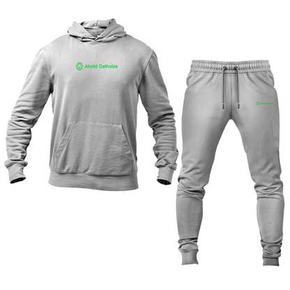 Men's Ahold Delhaize Vertical Logo  Hoodie Joggers Set