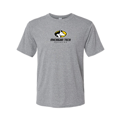 Men's Michigan Tech Huskies Logo Polyester T-Shirt
