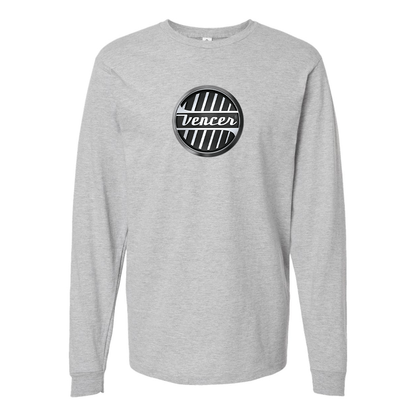 Men's Vencer Logo Cotton Long Sleeve T-Shirt