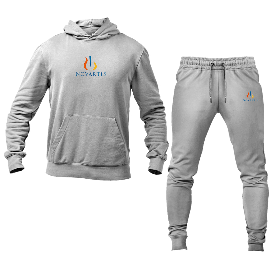 Men's Novartis Logo Hoodie Joggers Set