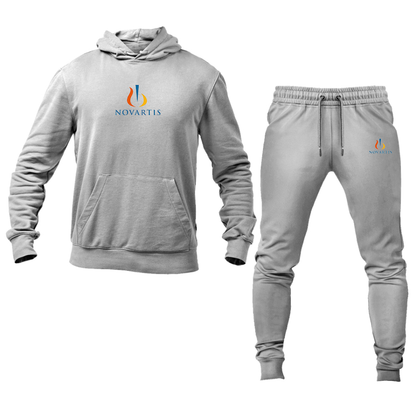 Men's Novartis Logo Hoodie Joggers Set