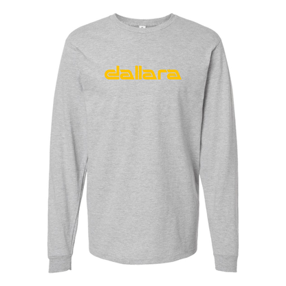 Men's Dallara Logo Cotton Long Sleeve T-Shirt