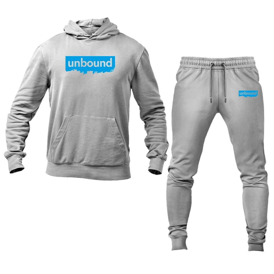 Men's Unbound Live Logo Hoodie Joggers Set