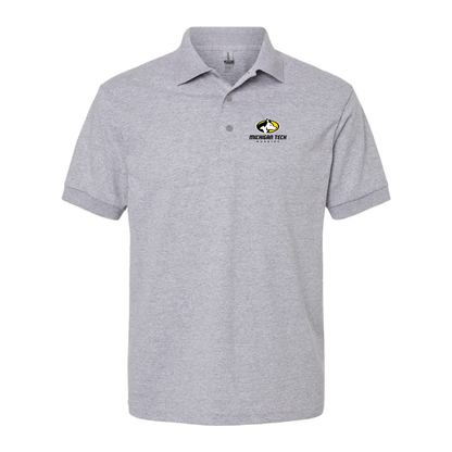 Men's Michigan Tech Huskies Logo Dry Blend Polo