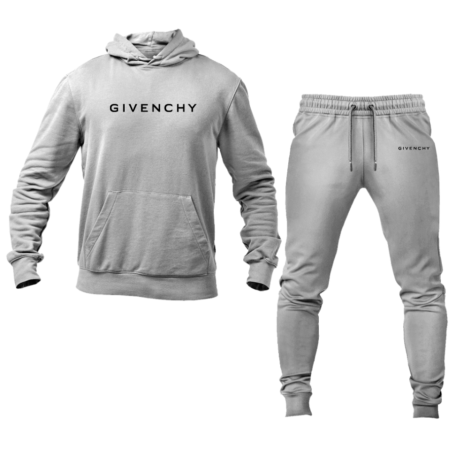 Men's Givenchy Logo Hoodie Joggers Set