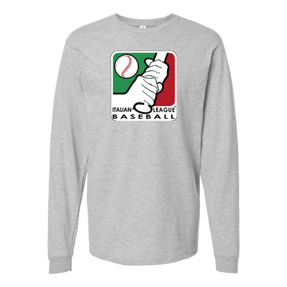 Youth Italian Baseball League Logo Long sleeves