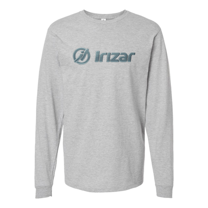 Men's  Irizar Logo Cotton Long Sleeve T-Shirt