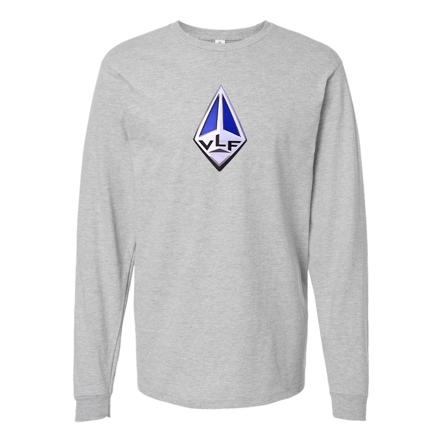 Men's VLF Logo  Cotton Long Sleeve T-Shirt