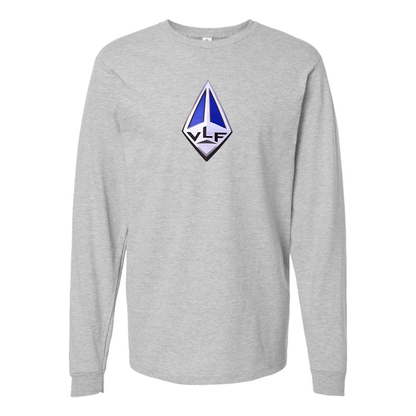 Men's VLF Logo  Cotton Long Sleeve T-Shirt