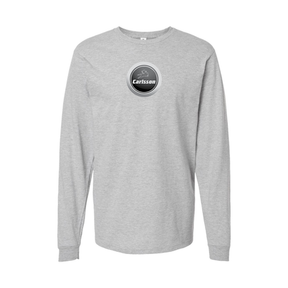Youth Carlsson Logo Cotton Long Sleeve T-Shirt