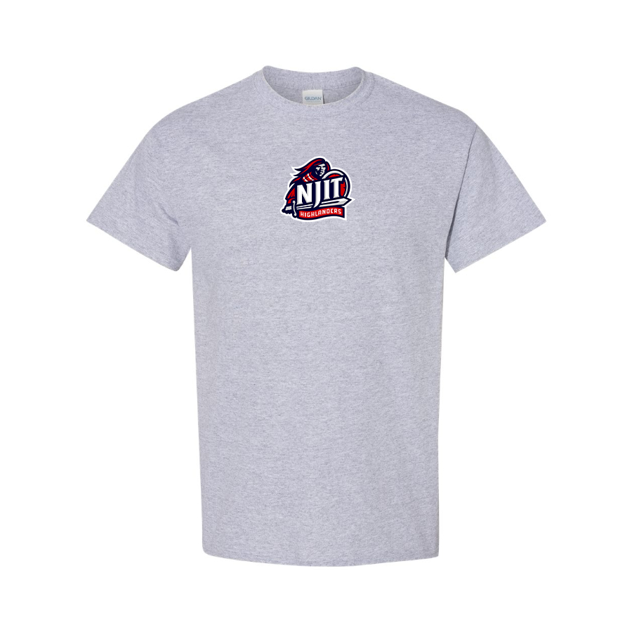 Men's NJIT Highlanders Logo  Cotton T-Shirt