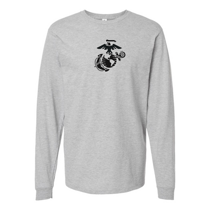 Men's USMC Symbol Long Sleeve T-Shirt