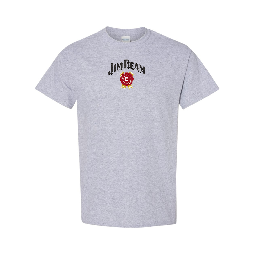 Men's Jim Beam Logo Cotton T-Shirt