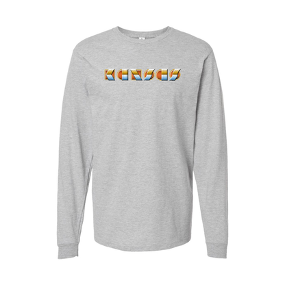 Youth Kansas Logo Cotton Long Sleeve T-Shirt