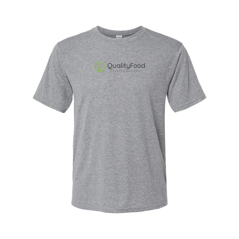 Men's Quality Food Logo Polyester T-Shirt