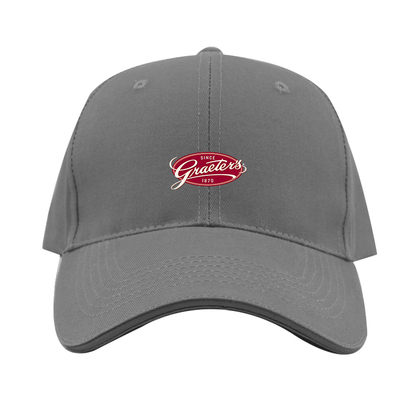 Graeters Logo  Dad Baseball Cap Hat